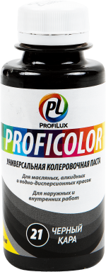 фото Профилюкс Profilux Proficolor №21 100 гр цвет чёрный