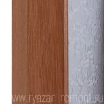фото Дверь межкомнатная остеклённая ламинированное Антик 200х80 см цвет итальянский орех