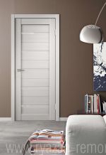 фото Дверь межкомнатная Дюплекс 2000x600 мм, цвет белёный дуб