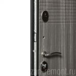 фото Дверь входная металлическая Гарда Муар 860 мм, левая, цвет венге тобакко