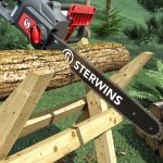 фото Пила электрическая цепная Sterwins 2400 Вт, шина 45 см