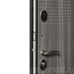фото Дверь входная металлическая Гарда Муар 960 мм, левая, цвет венге тобакко