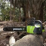 фото Пила цепная аккумуляторная GreenWorks, 40 В, шина 40 см