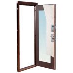 фото Дверь входная металлическая Царское зеркало Maxi, 860 мм, правая, цвет венге