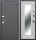 фото Дверь входная металлическая Царское зеркало Maxi, 860 мм, правая, цвет белый ясень