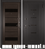 фото Дверь входная металлическая Гарда Муар, 860 мм, правая, цвет тёмный кипарис