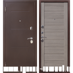 фото Дверь входная металлическая Ницца, 860 мм, левая, цвет грей царга