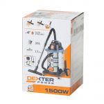 фото Пылесос Dexter, 1500 Вт, 30 л