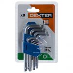 фото Набор ключей Dexter Torx T10-T50 9 шт.