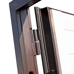 фото Дверь входная металлическая Ницца, 960 мм, правая, цвет ларче царга
