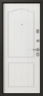 фото Дверь металлическая Гарант, 860 мм, правая, цвет антик ларче