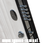 фото Дверь входная металлическая Флоренция, 860 мм, правая, цвет белёный дуб