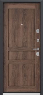 фото Дверь металлическая Контрол Мария, 880 мм, правая, цвет коричневый