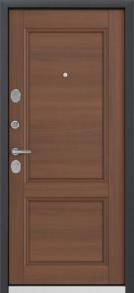 фото Дверь металлическая Контрол Танганика, 880 мм, левая, цвет орех