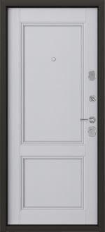 фото Дверь металлическая Контрол Танганика, 880 мм, правая, цвет белый