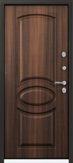 фото Дверь металлическая Термо С-2, 880 мм, правая, цвет лесной орех