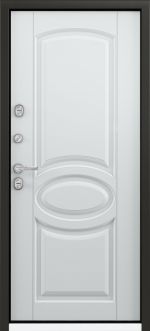 фото Дверь металлическая Термо С-2, 880 мм, левая, цвет белый