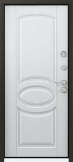 фото Дверь металлическая Термо С-2, 880 мм, правая, цвет белый