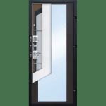 фото Дверь входная металлическая Сенатор 12 см, 860 мм, правая, цвет зеркало венге