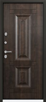 фото Дверь металлическая Термо С-2 РР, 880 мм, левая, цвет грецкий орех
