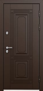 фото Дверь металлическая Термо С-2 РР, 950 мм, правая, цвет грецкий орех