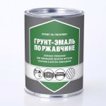 фото Грунт-эмаль глянцевая по ржавчине зеленая 0,8 кг