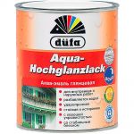 фото Эмаль на водной основе Dufa Aqua-Hochglanzlack глянцевая  2,5 л