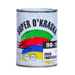 фото Эмаль SUPER OKRASKA ПФ-115 Красный 0,9 кг