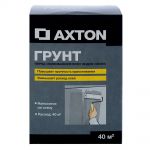 фото Грунт сухой Axton 40 м2