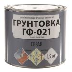 фото Грунт ГФ-021 цвет серый 1.9 кг