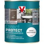 фото Эмаль V33 Direct protect универсальная белая полуглянец 2,5 л