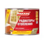 фото Эмаль PARADE А5 для радиаторов алкидная Белый полуматовый 0,45 л