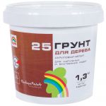 фото Грунт по дереву Радуга 25 1.3 кг цвет белый