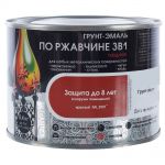 фото Эмаль гладкая Dali 3в1 цвет красный 0.4 кг
