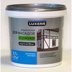 фото Краска для фасадов и цоколей Luxens база А 2.7 л