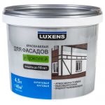 фото Краска для фасадов и цоколей Luxens база А 4.5 л
