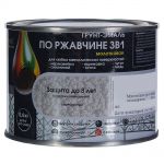 фото Эмаль молотковая Dali 3в1 цвет серебряный 0.4 кг
