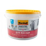 фото Краска MARSHALL Маэстро Фасад-акрил 9 л 