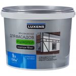 фото Краска для фасадов и цоколей Luxens база А 9 л