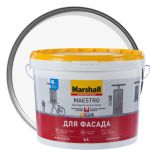 фото Краска для фасадов Marshall Maestro BW 9 л
