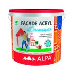 фото Краска ALPA Фасад-акрил 2 л