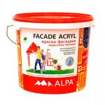 фото Краска ALPA Фасад-акрил 4,5 л