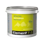 фото Краска ELEMENT F-5 фасадная 10 л