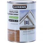 фото Покрытие для дерева Luxens кроющее цвет белый 0.9 л база 1