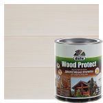 фото Антисептик Wood Protect цвет белый 0.75 л