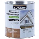 фото Покрытие для дерева Luxens кроющее цвет белый 2.7 л база 1