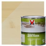 фото Масло-воск для пола V33 цвет белый 0.75 л