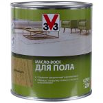 фото Масло-воск для пола V33 цвет светлый дуб 0.75 л
