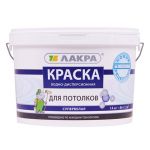 фото Краска ЛАКРА Супербелая для потолков 14 кг 