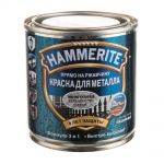 фото Краска молотковая Hammerite цвет серебристо-серый 0.25 л